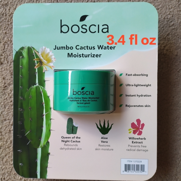 boscia jumbo cactus water moisturizer